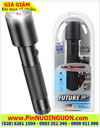 Ansmann Future 3D Plus, Đèn pin tự vệ siêu sáng Ansmann Future 3D Plus 160 Lumens chiếu xa 200m